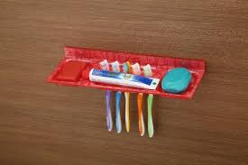 Acrylic bathroom accessories